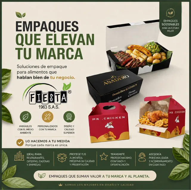 Empaques UNICOS !COTIZA AHORA¡