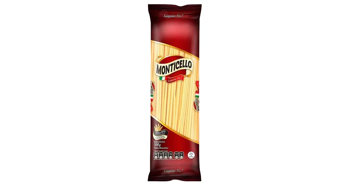 PASTA MONTICELLO 500 GRS LINGUINE