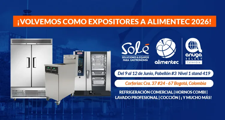 ¡VOLVEMOS COMO EXPOSITORES A ALIMENTEC 2026!